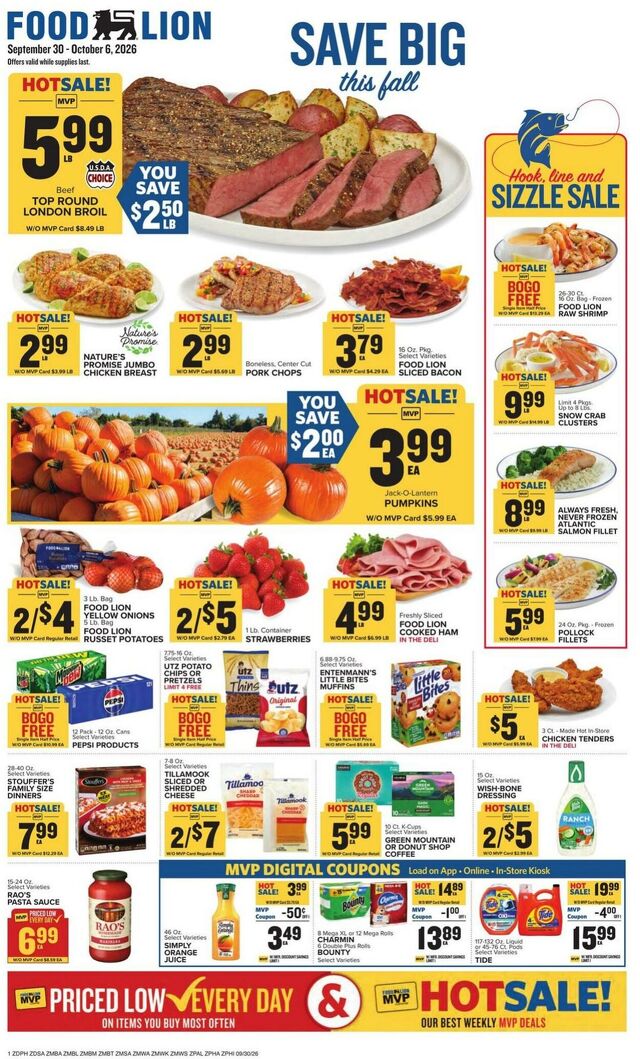 Catalogue Food Lion from 09/30/2026