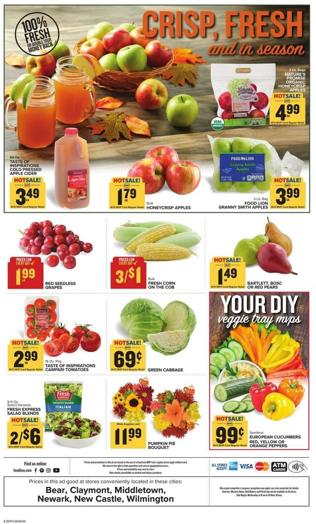 Catalogue Food Lion from 09/30/2026