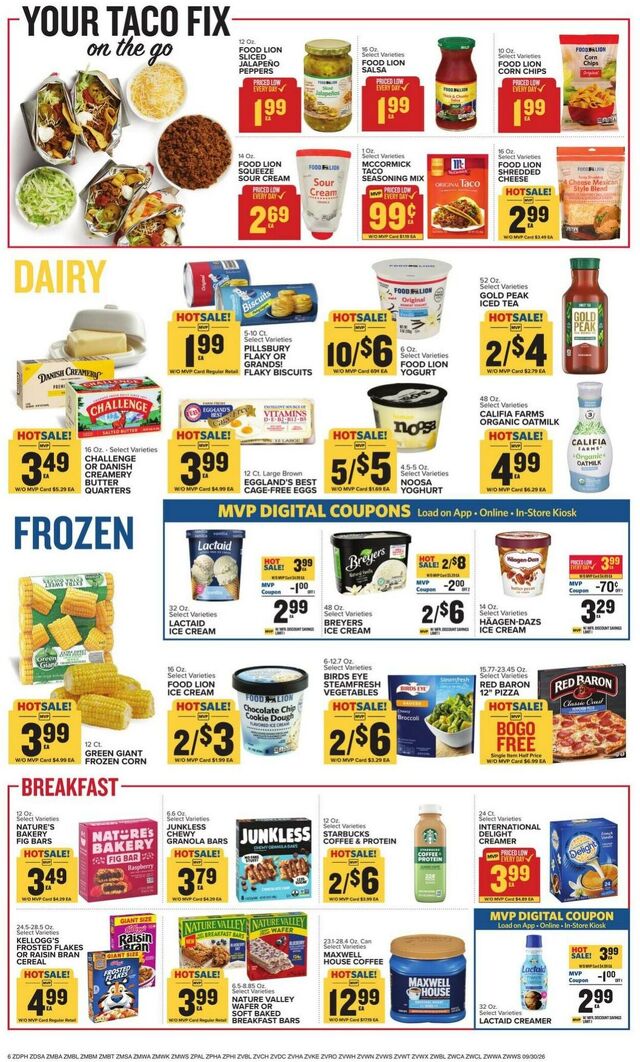 Catalogue Food Lion from 09/30/2026
