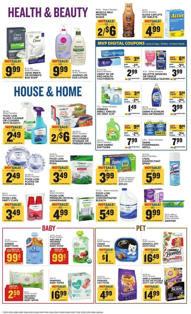 Catalogue Food Lion from 09/30/2026