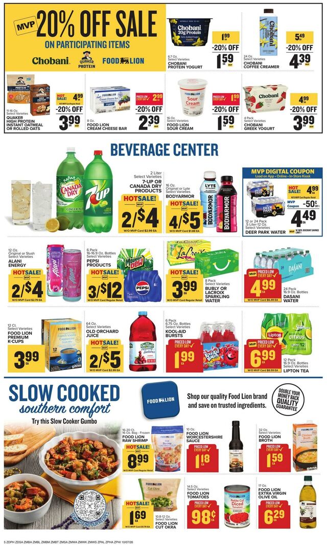 Catalogue Food Lion from 10/07/2026