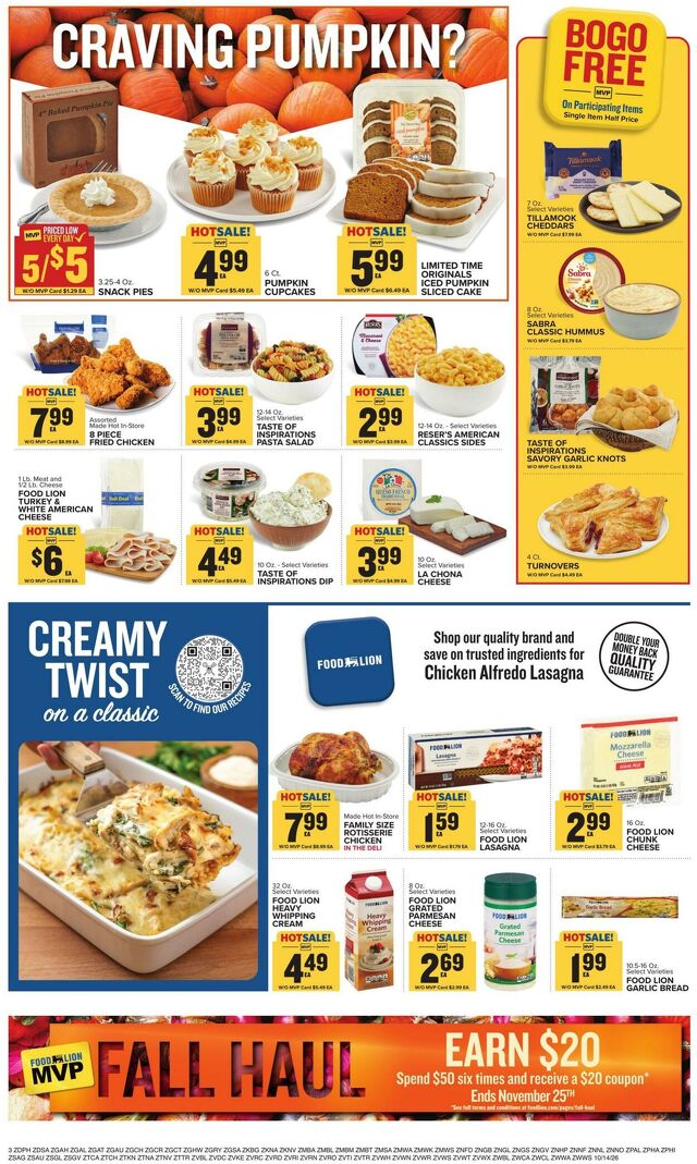 Catalogue Food Lion from 10/14/2026