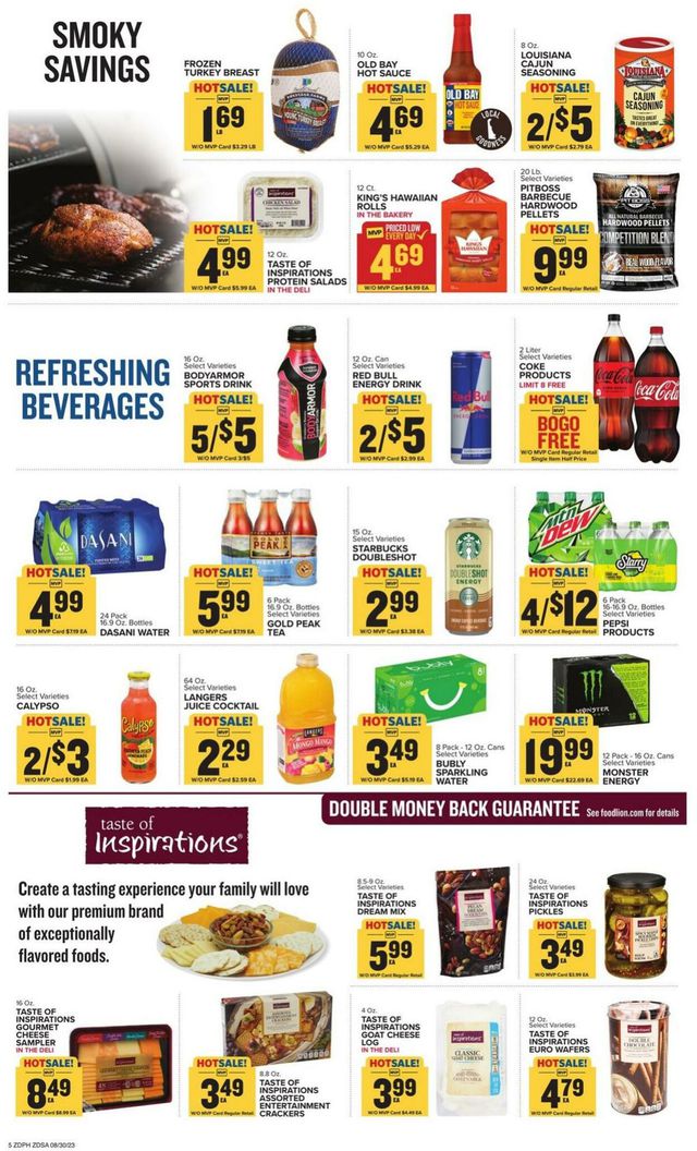 Catalogue Food Lion from 08/30/2023