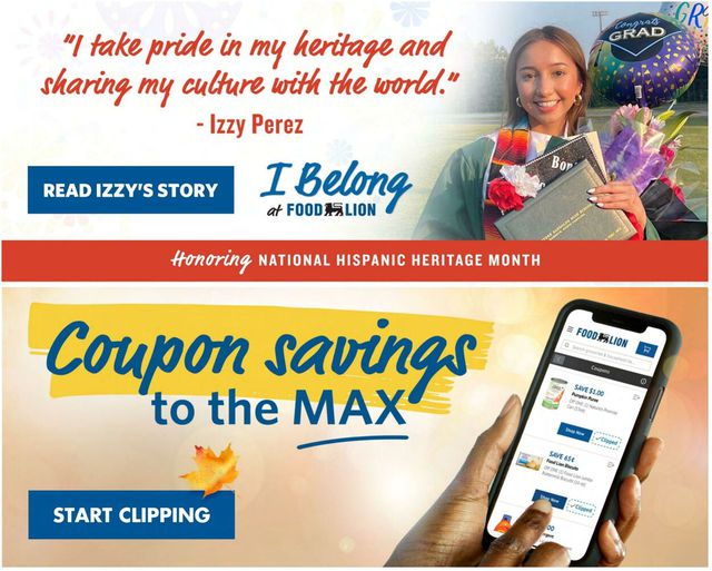 Catalogue Food Lion from 09/20/2023