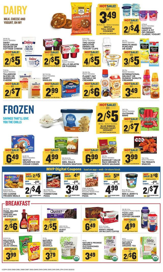 Catalogue Food Lion from 09/20/2023