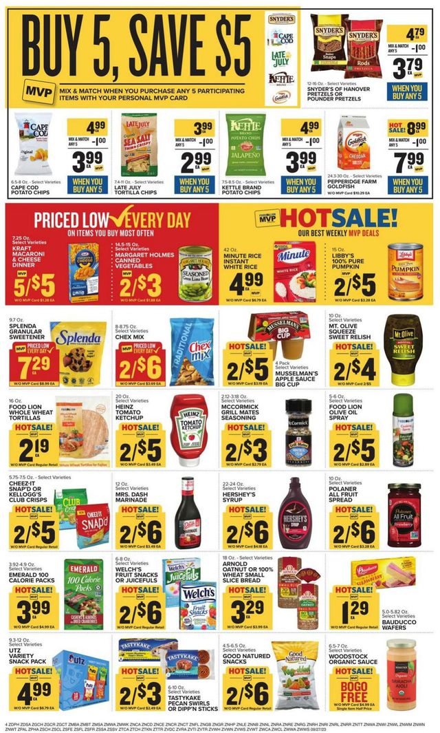 Catalogue Food Lion from 09/27/2023