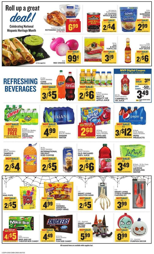 Catalogue Food Lion from 09/27/2023