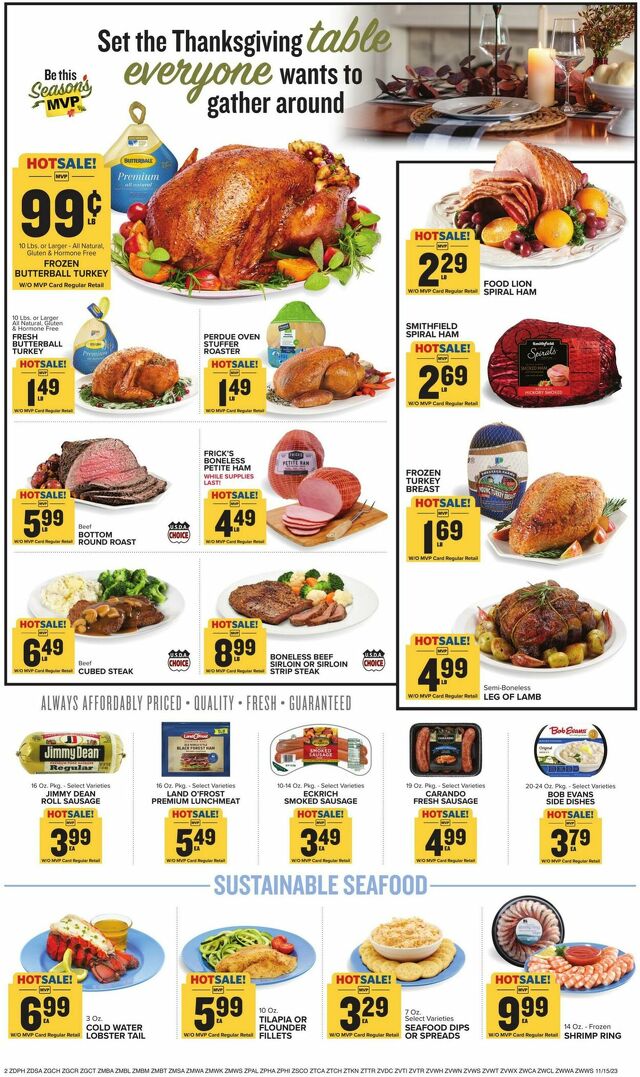 Catalogue Food Lion from 11/15/2023