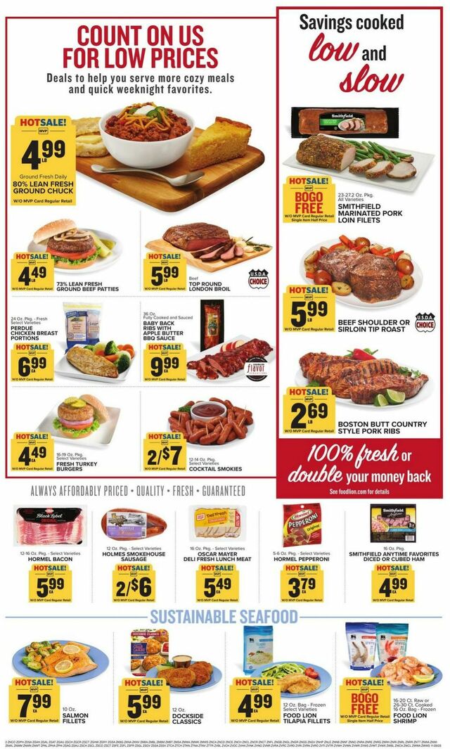 Catalogue Food Lion from 11/29/2023