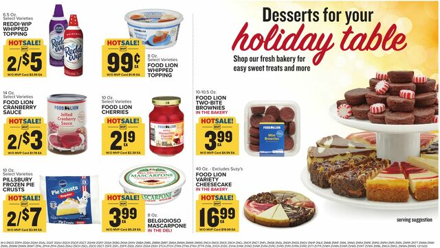 Catalogue Food Lion from 12/13/2023
