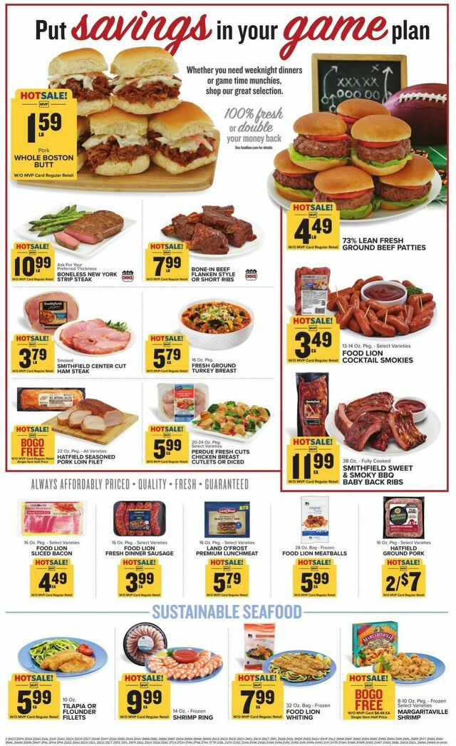 Catalogue Food Lion from 01/24/2024