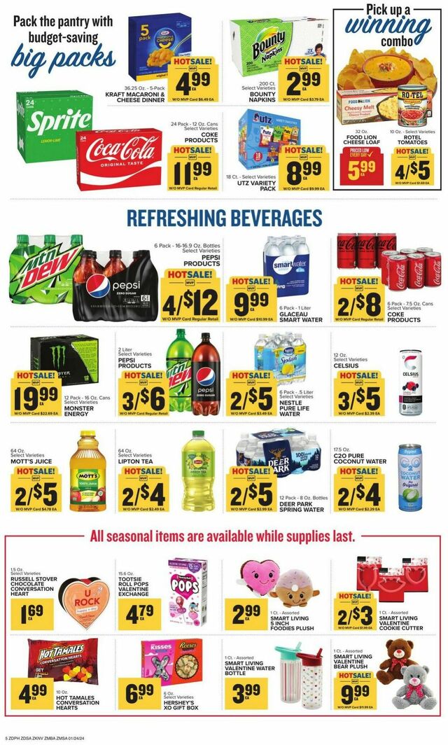 Catalogue Food Lion from 01/24/2024