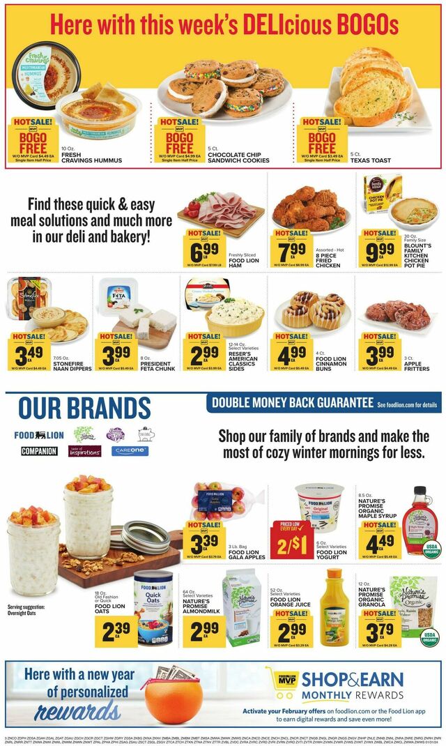 Catalogue Food Lion from 01/31/2024