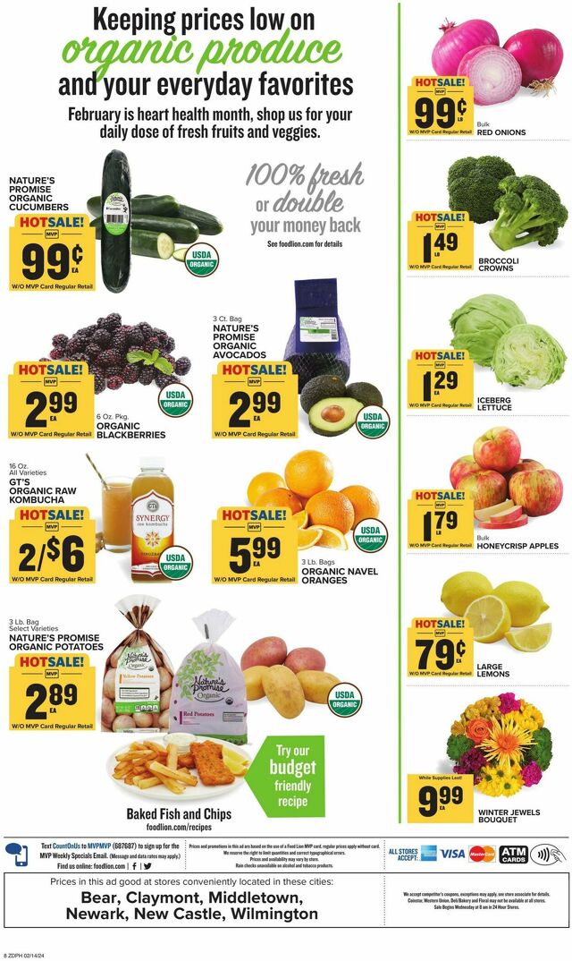Catalogue Food Lion from 02/14/2024