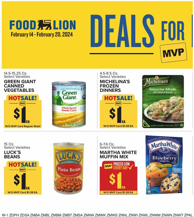Catalogue Food Lion from 02/14/2024