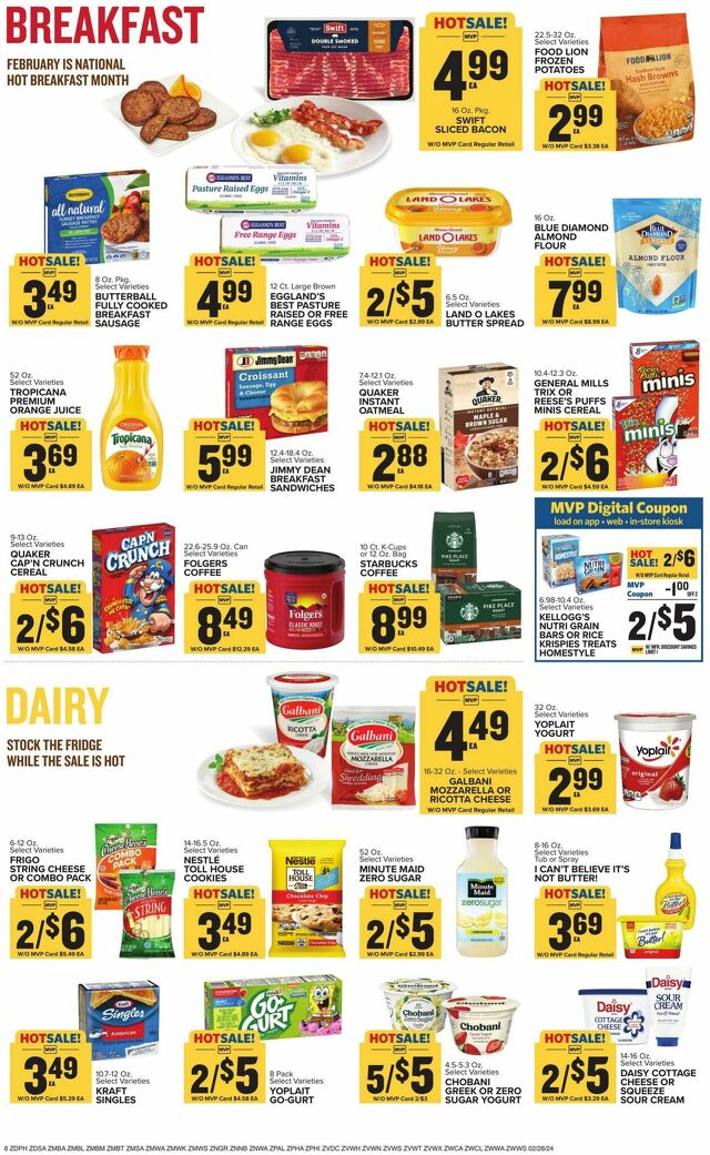 Catalogue Food Lion from 02/28/2024