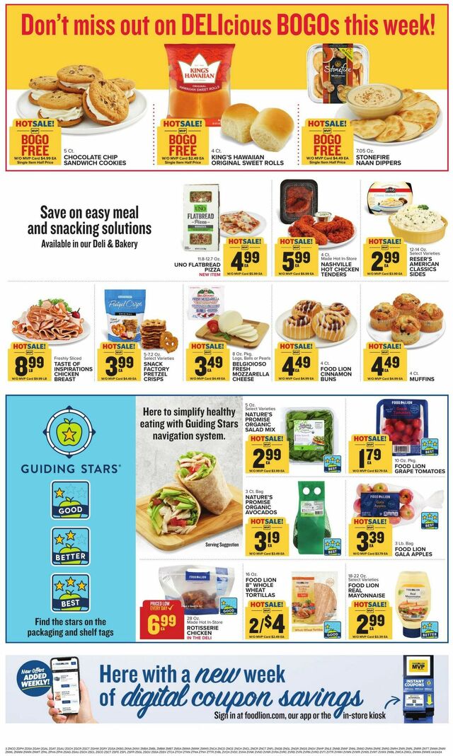 Catalogue Food Lion from 04/24/2024