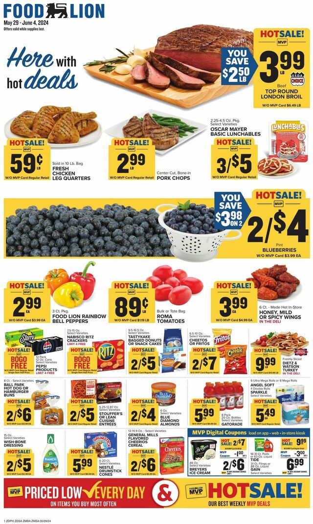 Catalogue Food Lion from 05/29/2024