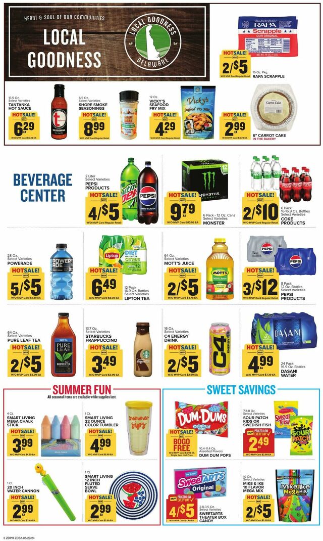 Catalogue Food Lion from 05/29/2024