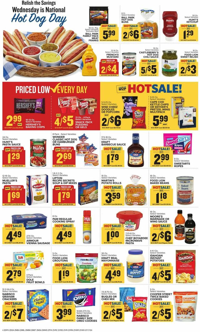 Catalogue Food Lion from 07/17/2024
