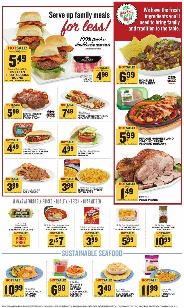 Catalogue Food Lion from 09/18/2024