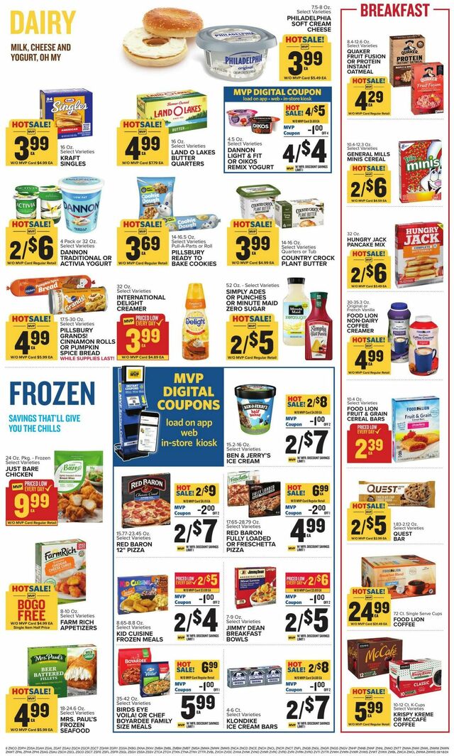 Catalogue Food Lion from 09/18/2024