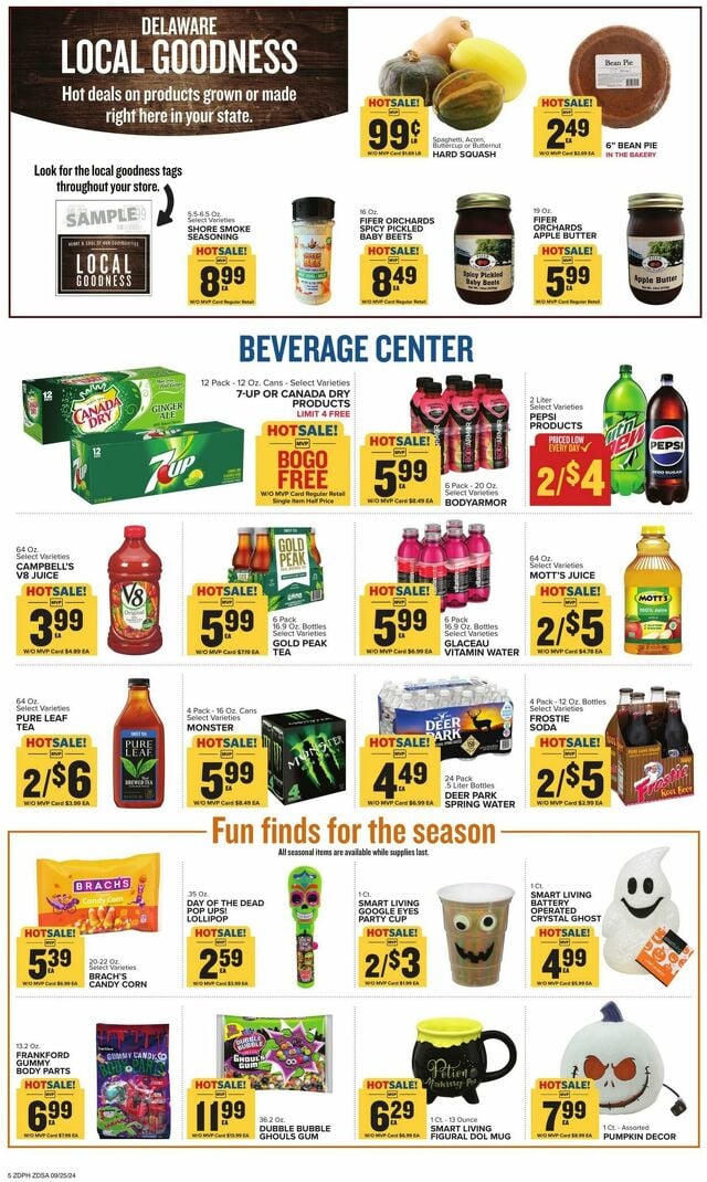 Catalogue Food Lion from 09/25/2024