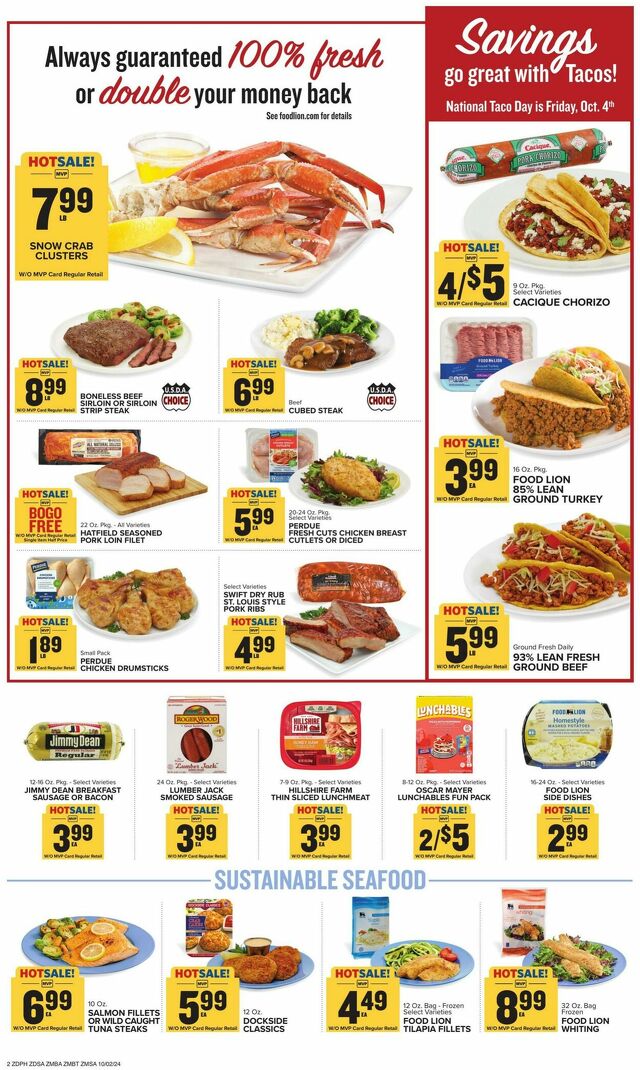 Catalogue Food Lion from 10/02/2024