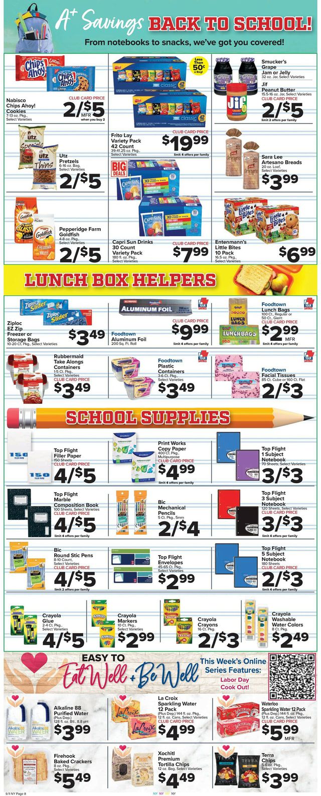 Catalogue Foodtown from 09/01/2023