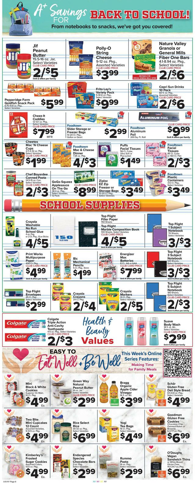 Catalogue Foodtown from 09/08/2023
