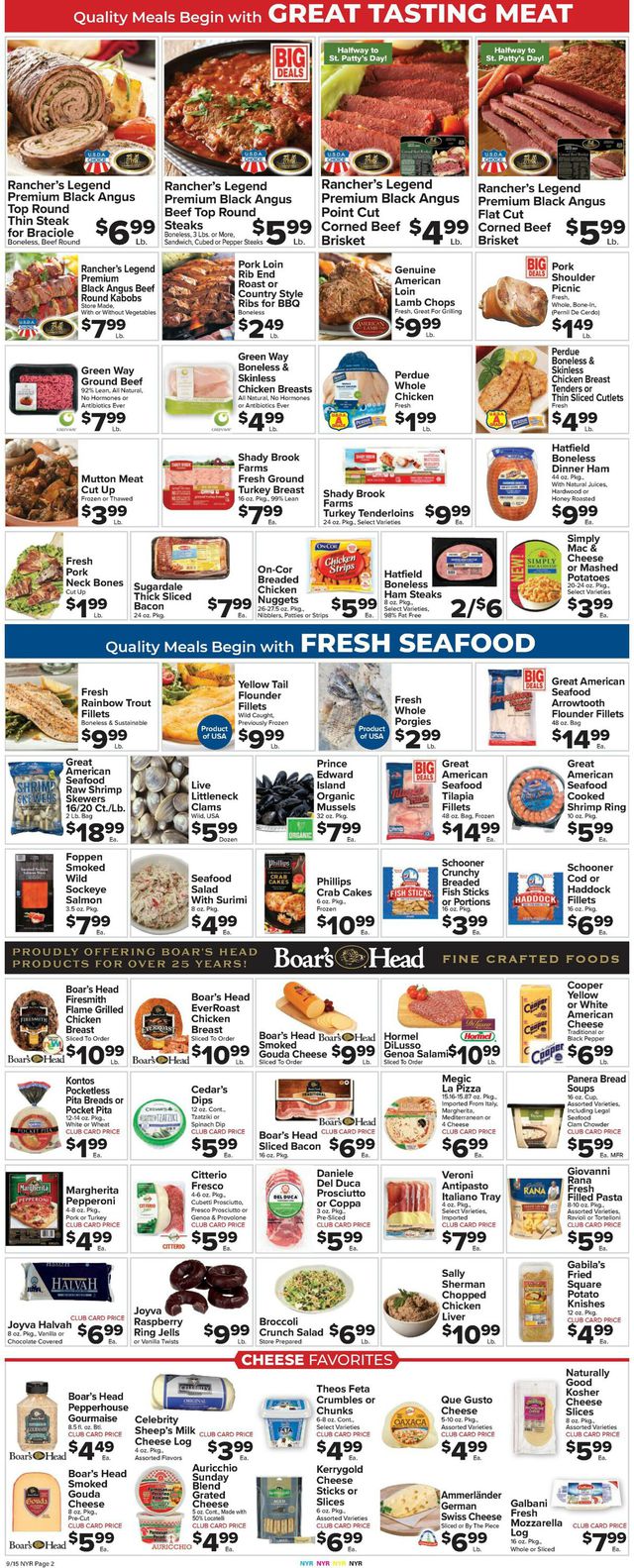 Catalogue Foodtown from 09/15/2023