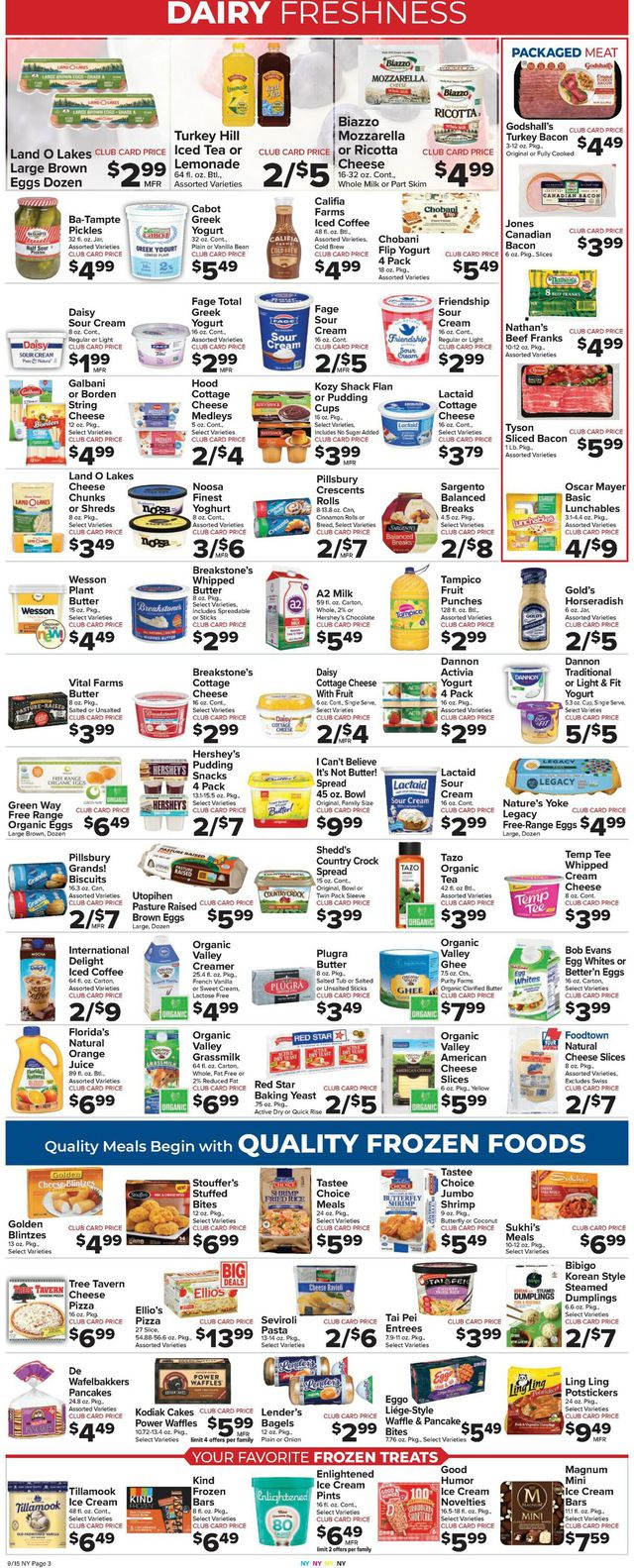 Catalogue Foodtown from 09/15/2023