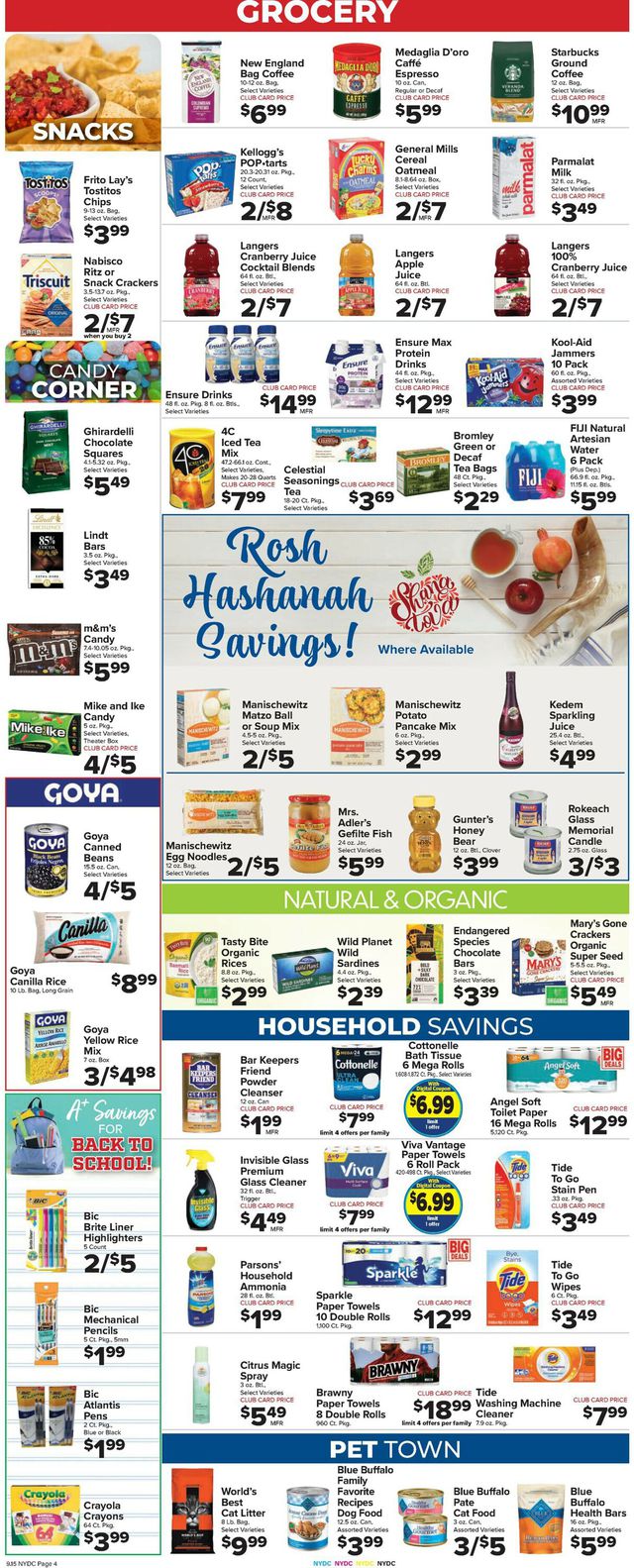 Catalogue Foodtown from 09/15/2023