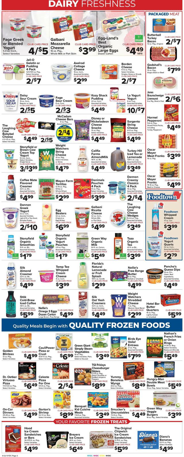 Catalogue Foodtown from 09/22/2023