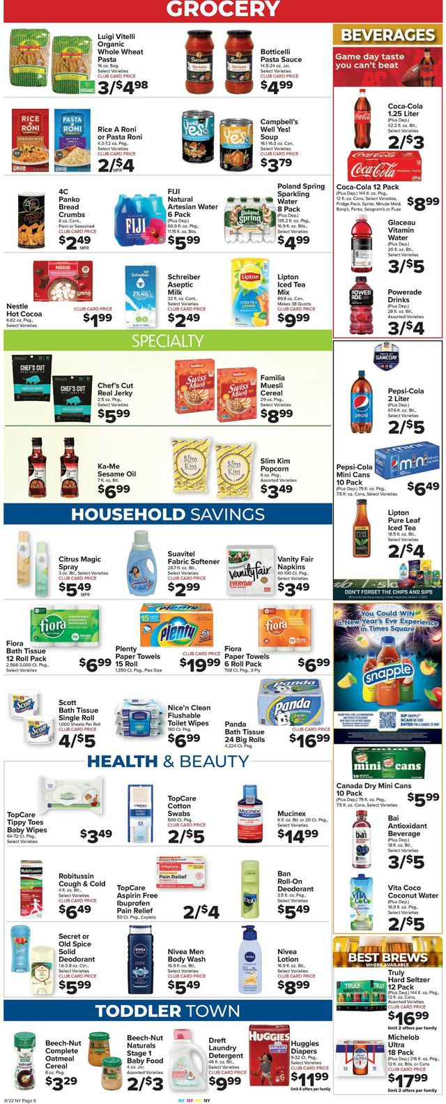 Catalogue Foodtown from 09/22/2023