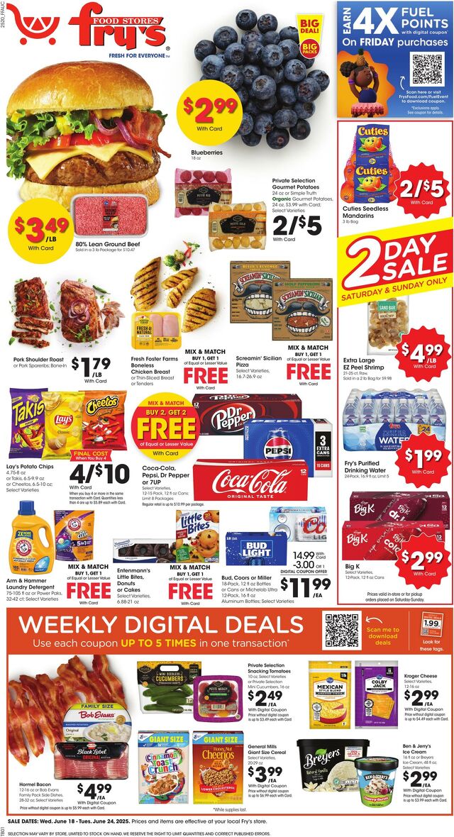 Catalogue Fry’s from 06/18/2025