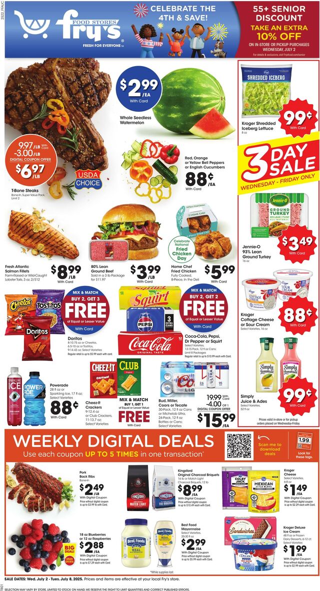 Catalogue Fry’s from 07/02/2025