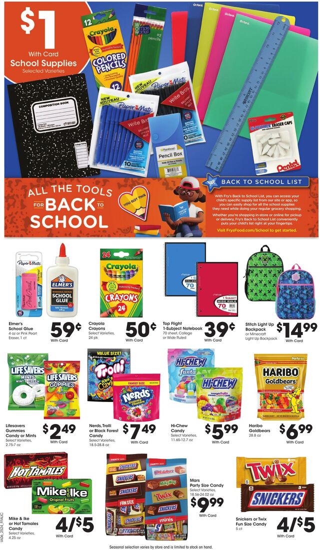 Catalogue Fry’s from 07/16/2025