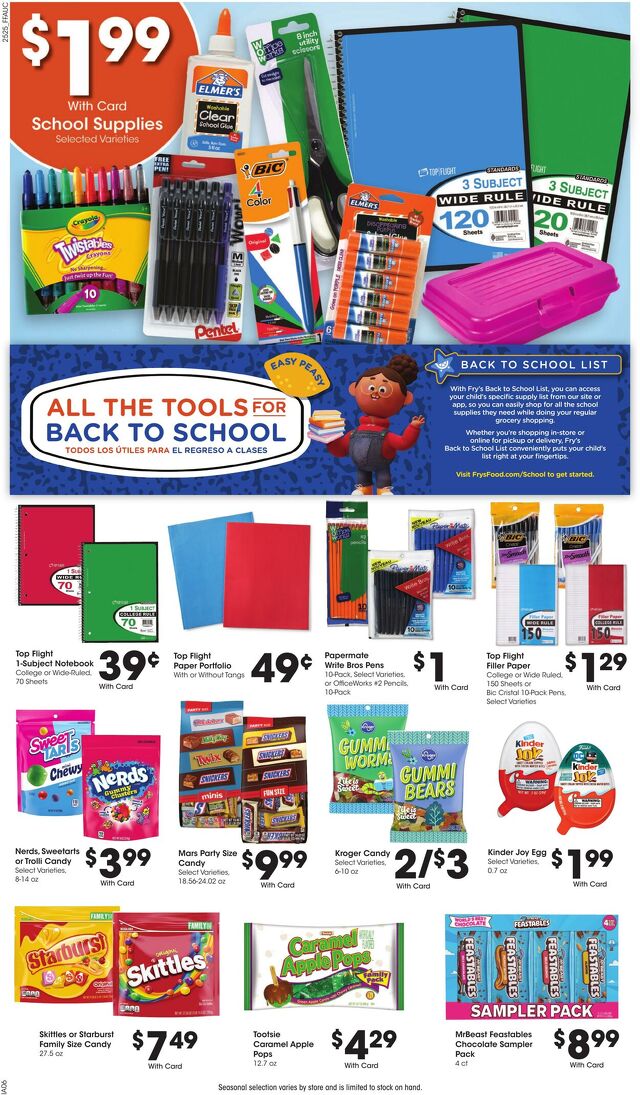 Catalogue Fry’s from 07/23/2025