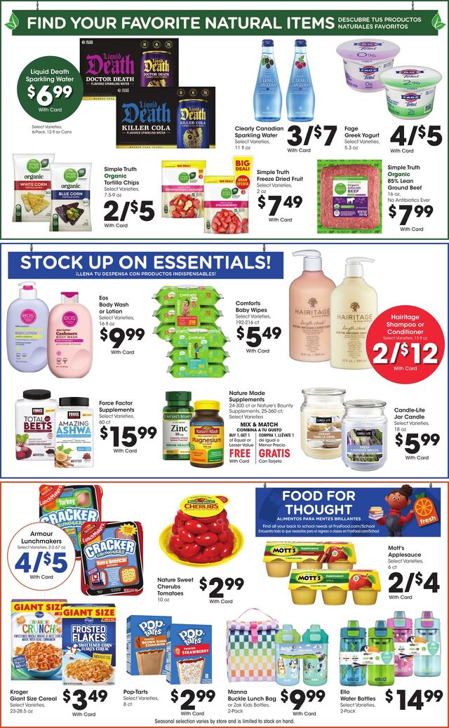 Catalogue Fry’s from 07/30/2025