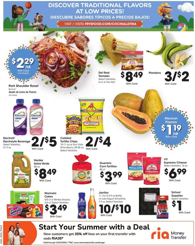 Catalogue Fry’s from 07/30/2025