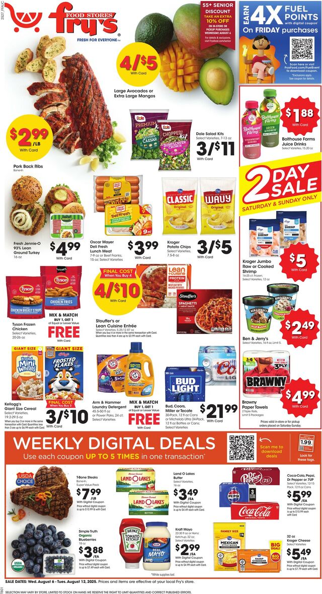 Catalogue Fry’s from 08/06/2025