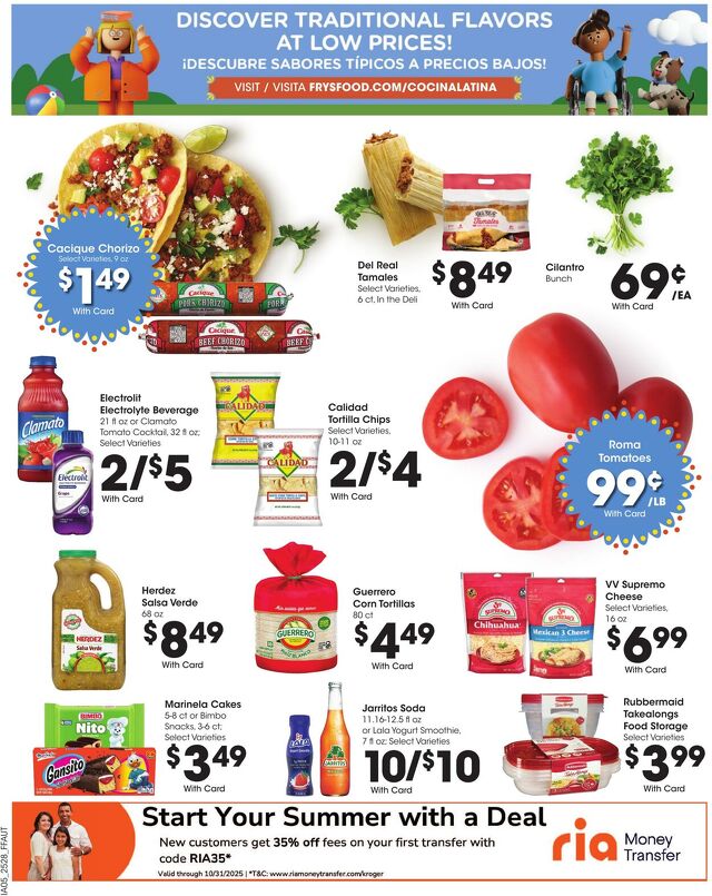 Catalogue Fry’s from 08/13/2025