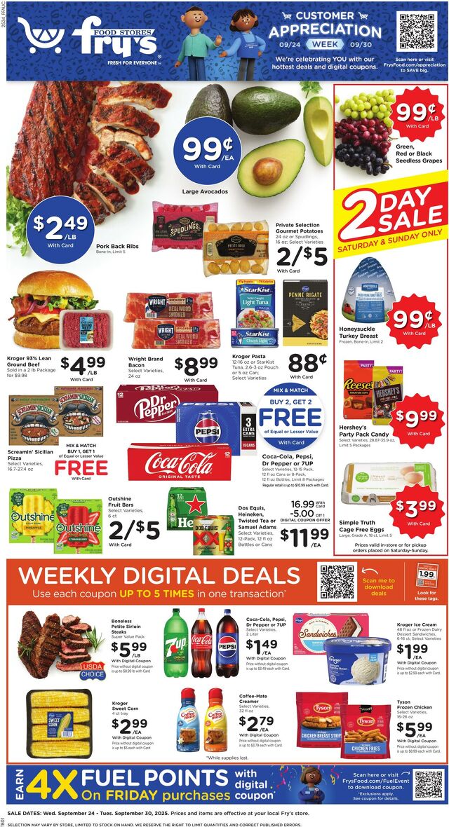 Catalogue Fry’s from 09/24/2025