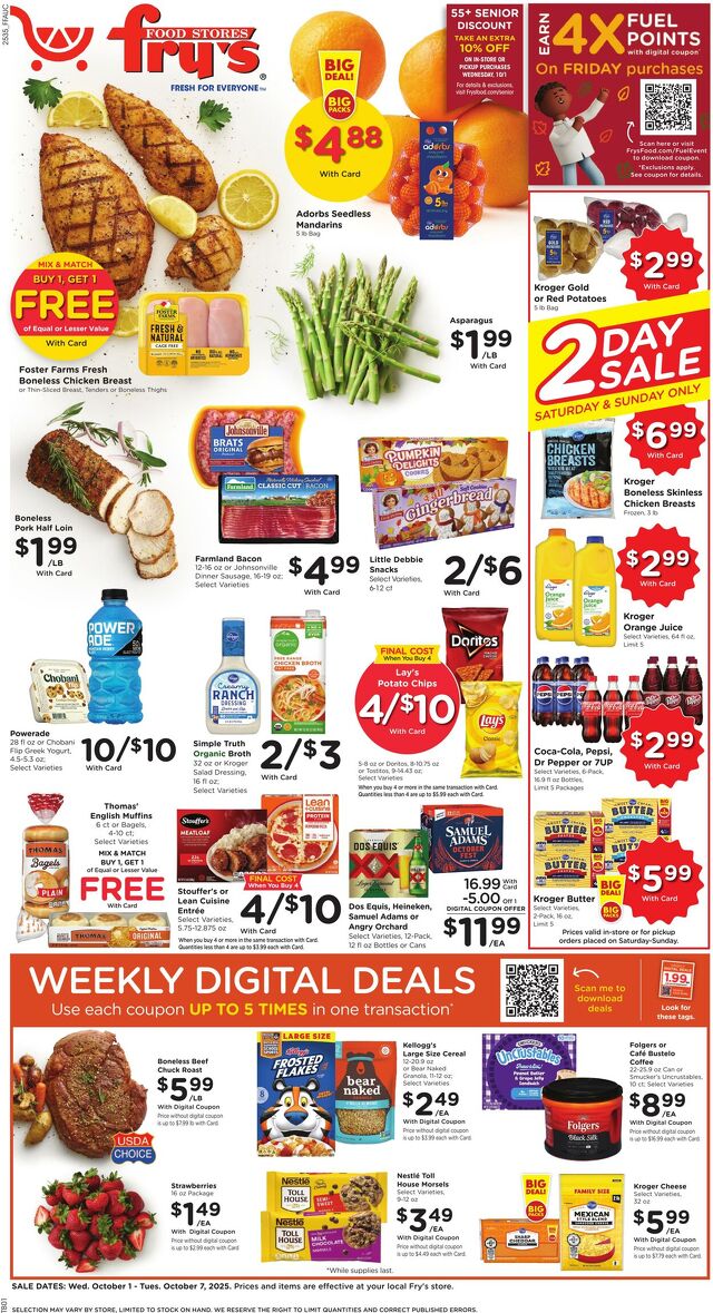 Catalogue Fry’s from 10/01/2025