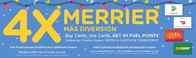 Catalogue Fry’s from 11/12/2025