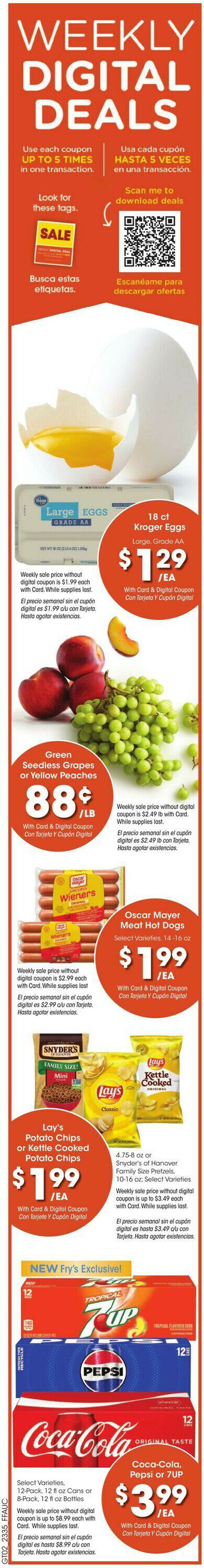 Catalogue Fry’s from 09/27/2023