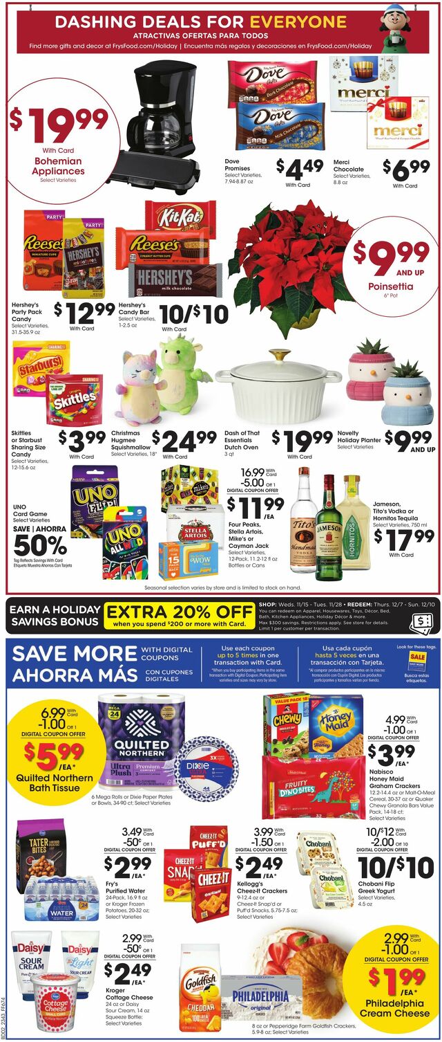 Catalogue Fry’s from 11/24/2023