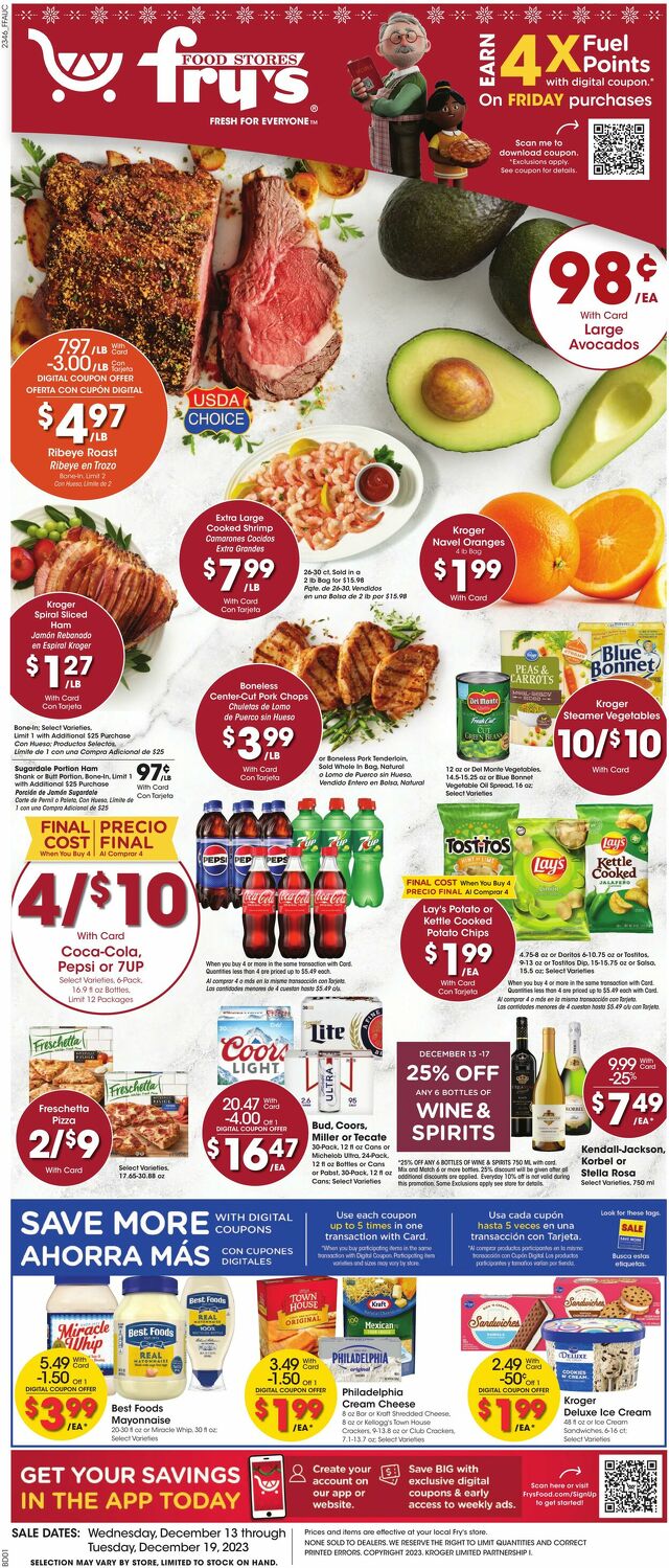 Catalogue Fry’s from 12/13/2023