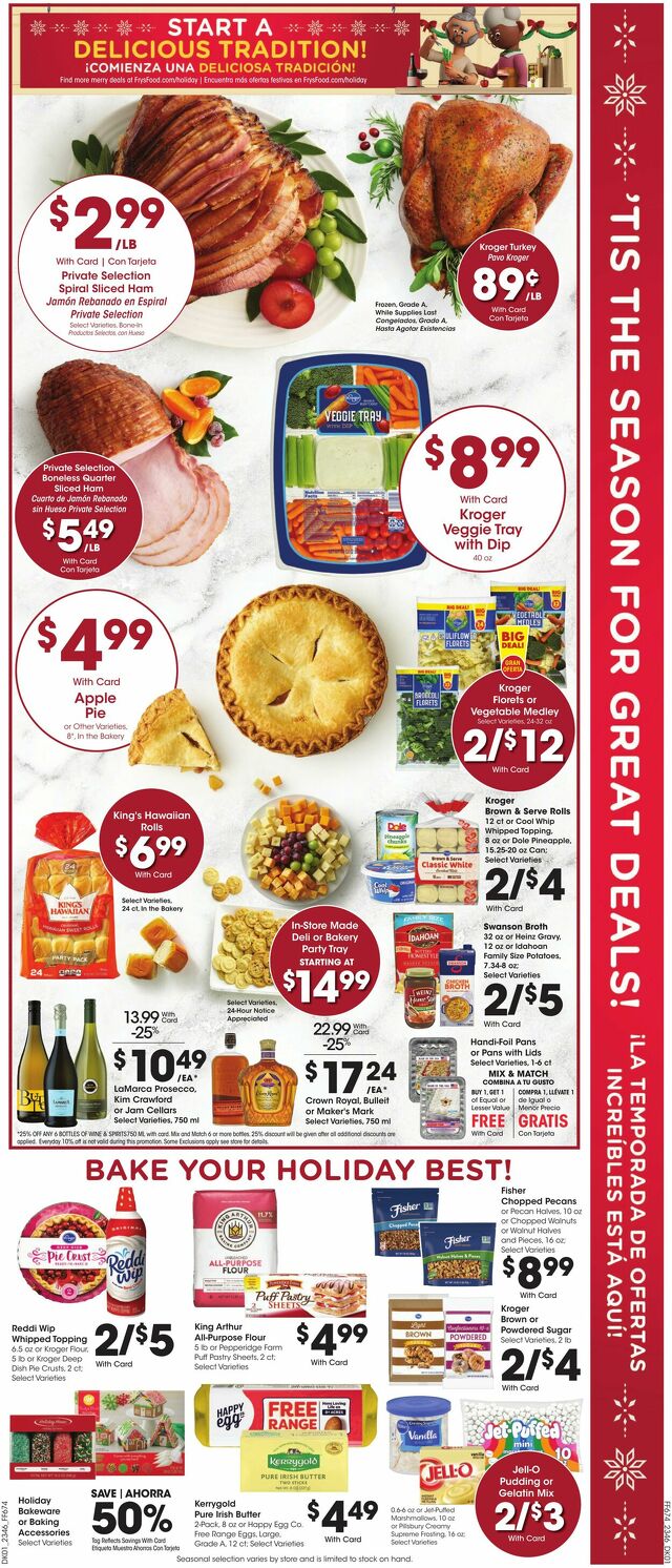 Catalogue Fry’s from 12/13/2023